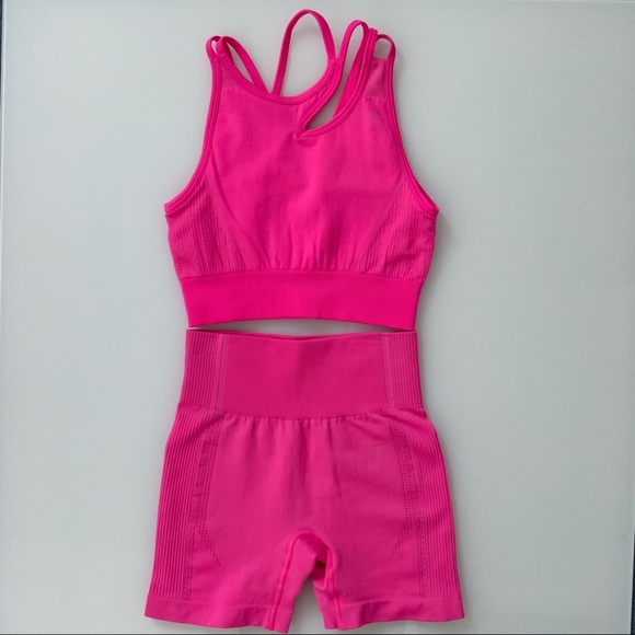 Gymshark Other - Gymshark Ultra seamless bra and shorts | Small